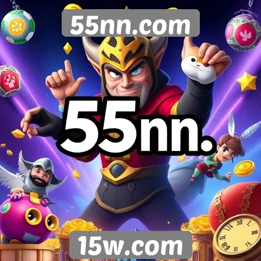 Exploração das categorias de jogos em 55nn.com